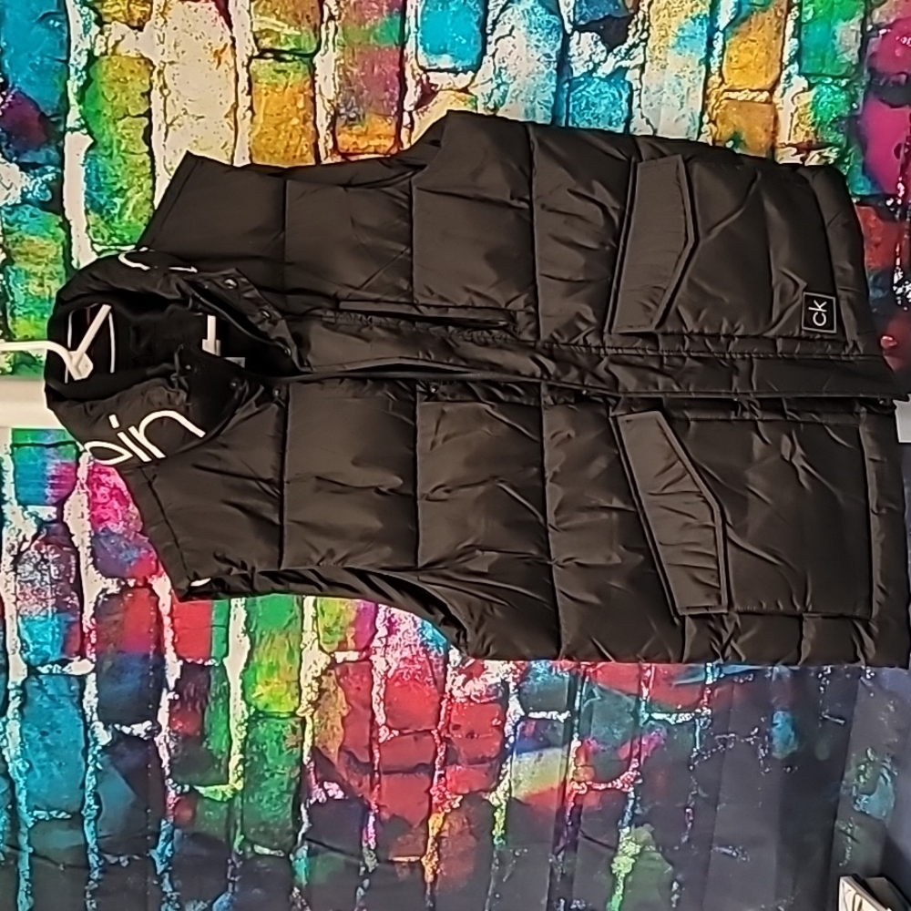 Calvin Klein quilted men's Winter vest size M